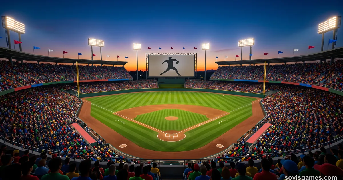 MLB The Show 26 placeholder cover — black background with the game title in white. No game artwork is used. Cover pending official key art from Sony SDS (Aug 2026).